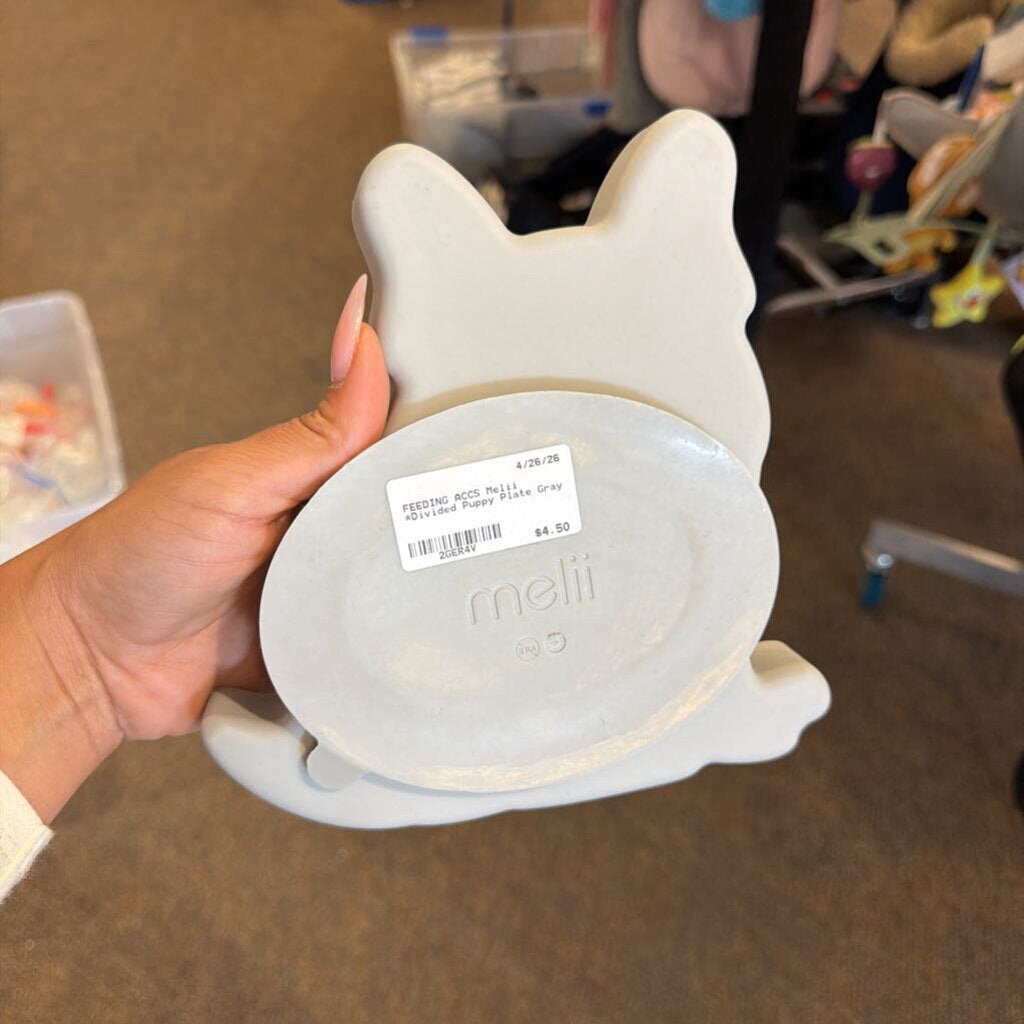 *Divided Puppy Plate