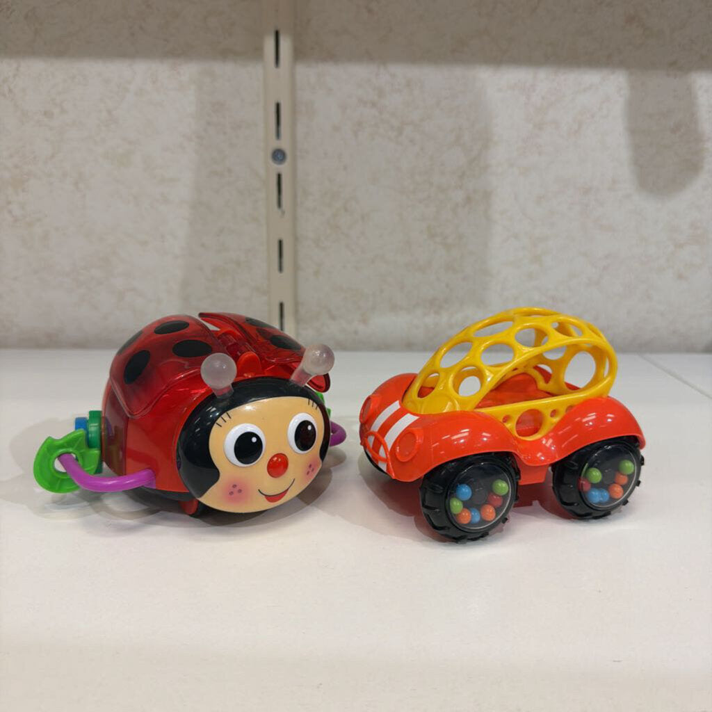 2 pc rolling toys