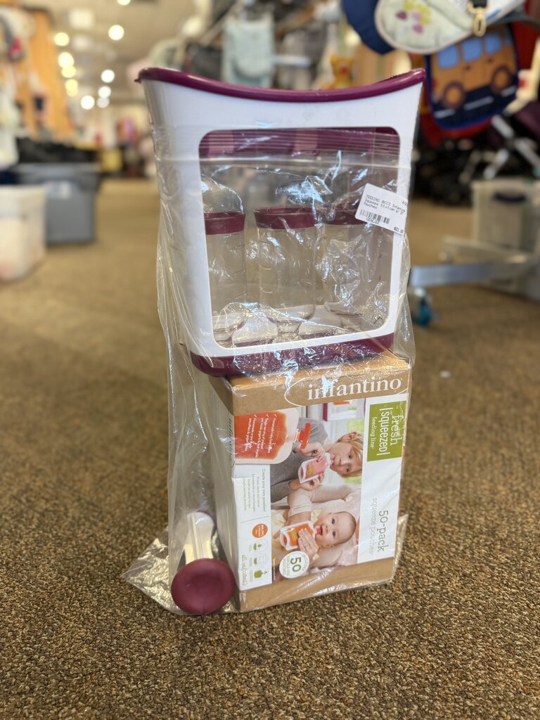Squeeze Station W/ 27 Pouches