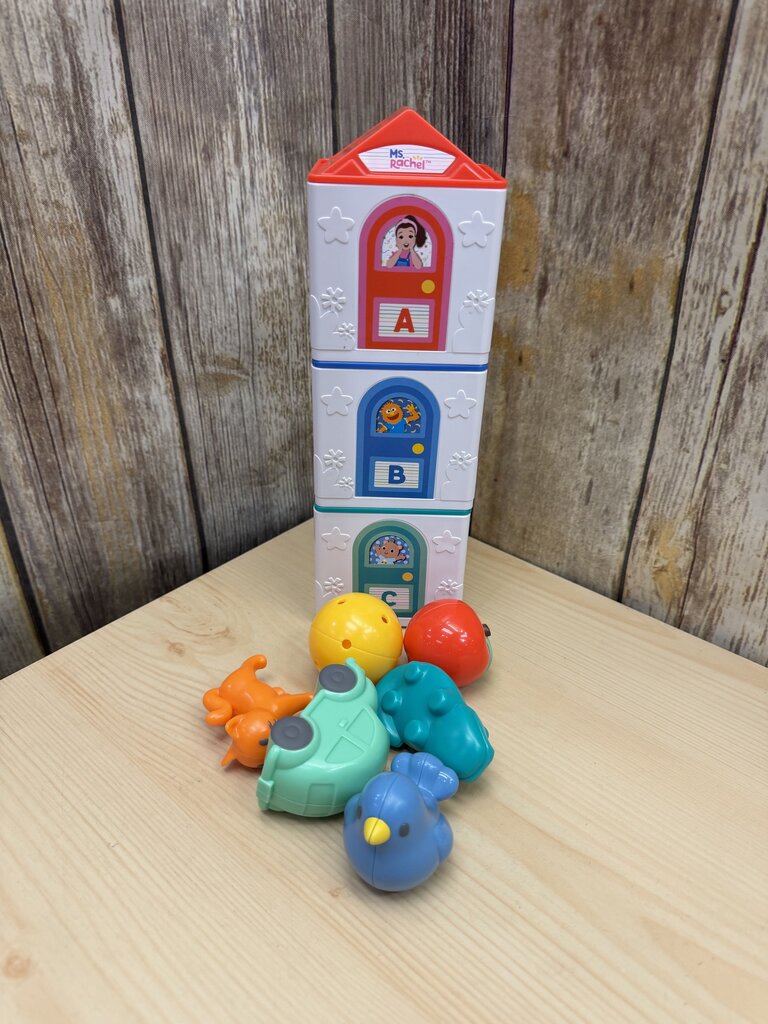 Stacking House with 6 Surprises to Discover