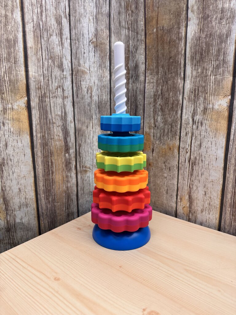 Spinning Ring Stacking