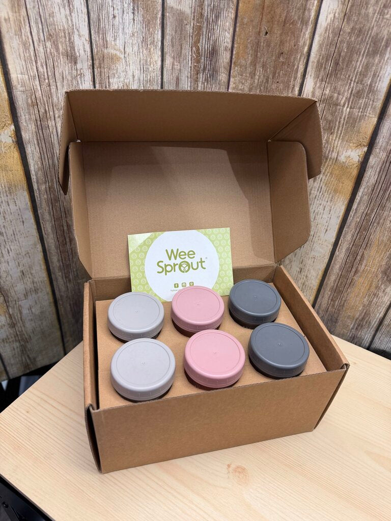 *Glass baby food jars NEW