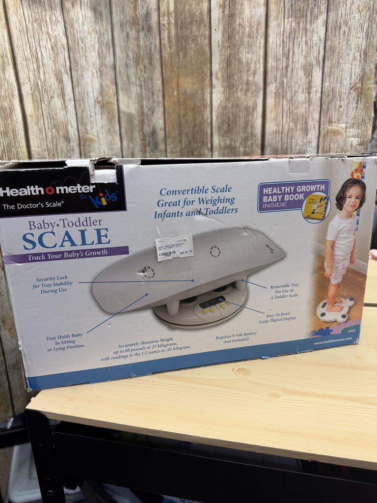 Bay to toddler scale
