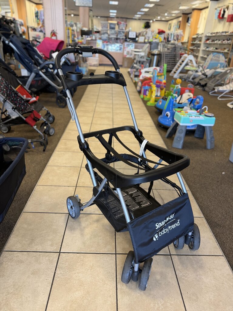 Snap-N-Go Universal Single Car Seat Carrier Stroller, Black