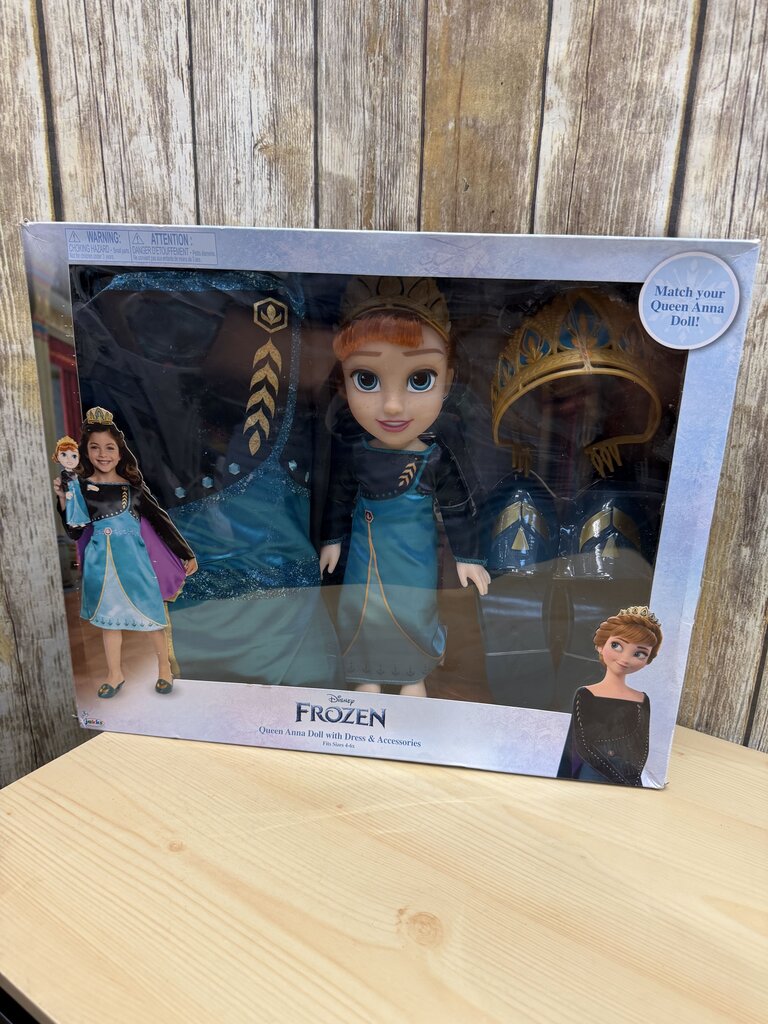Queen Anna Doll W/ Dress