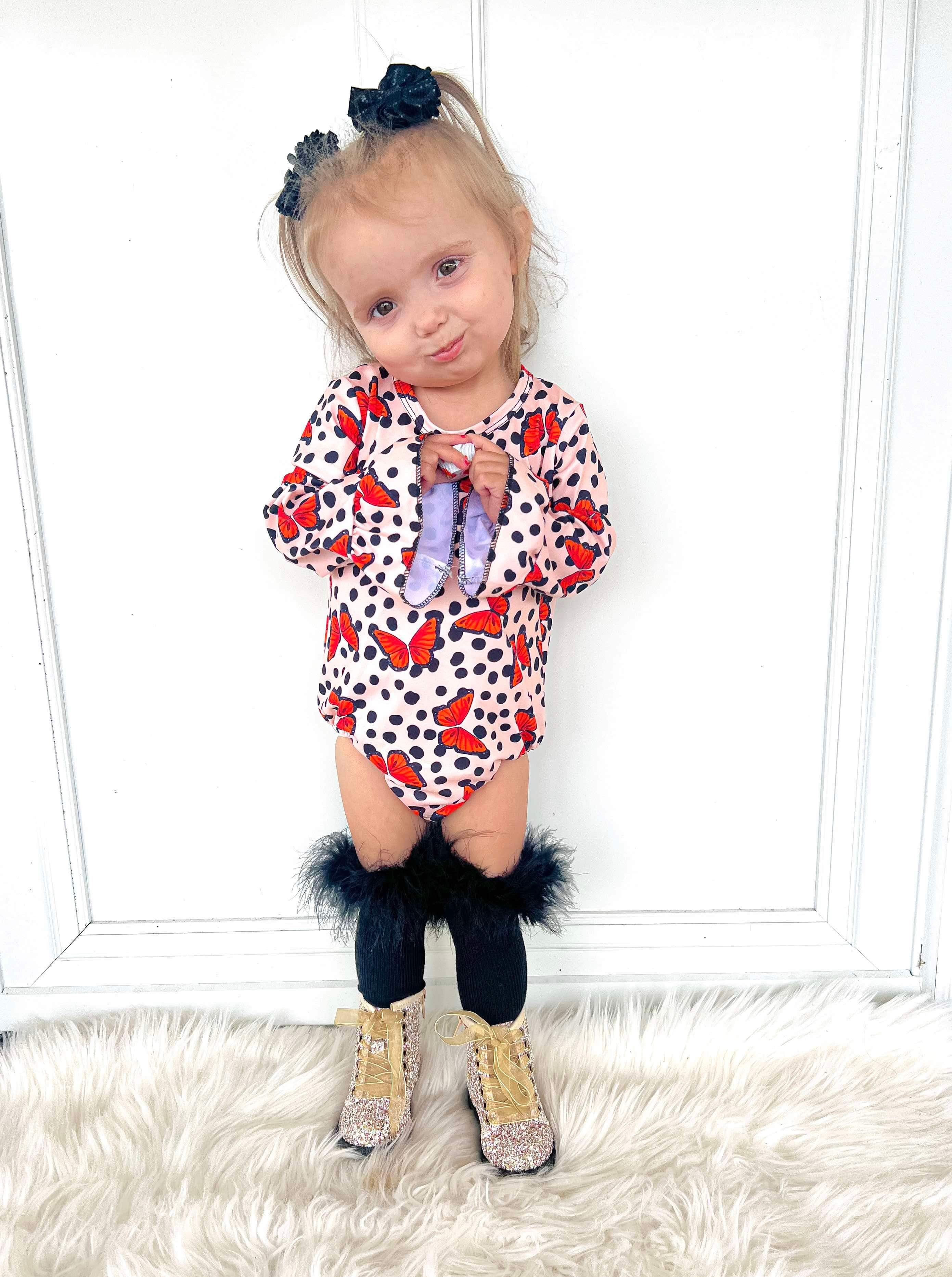 Butterfly long sleeve bell leo