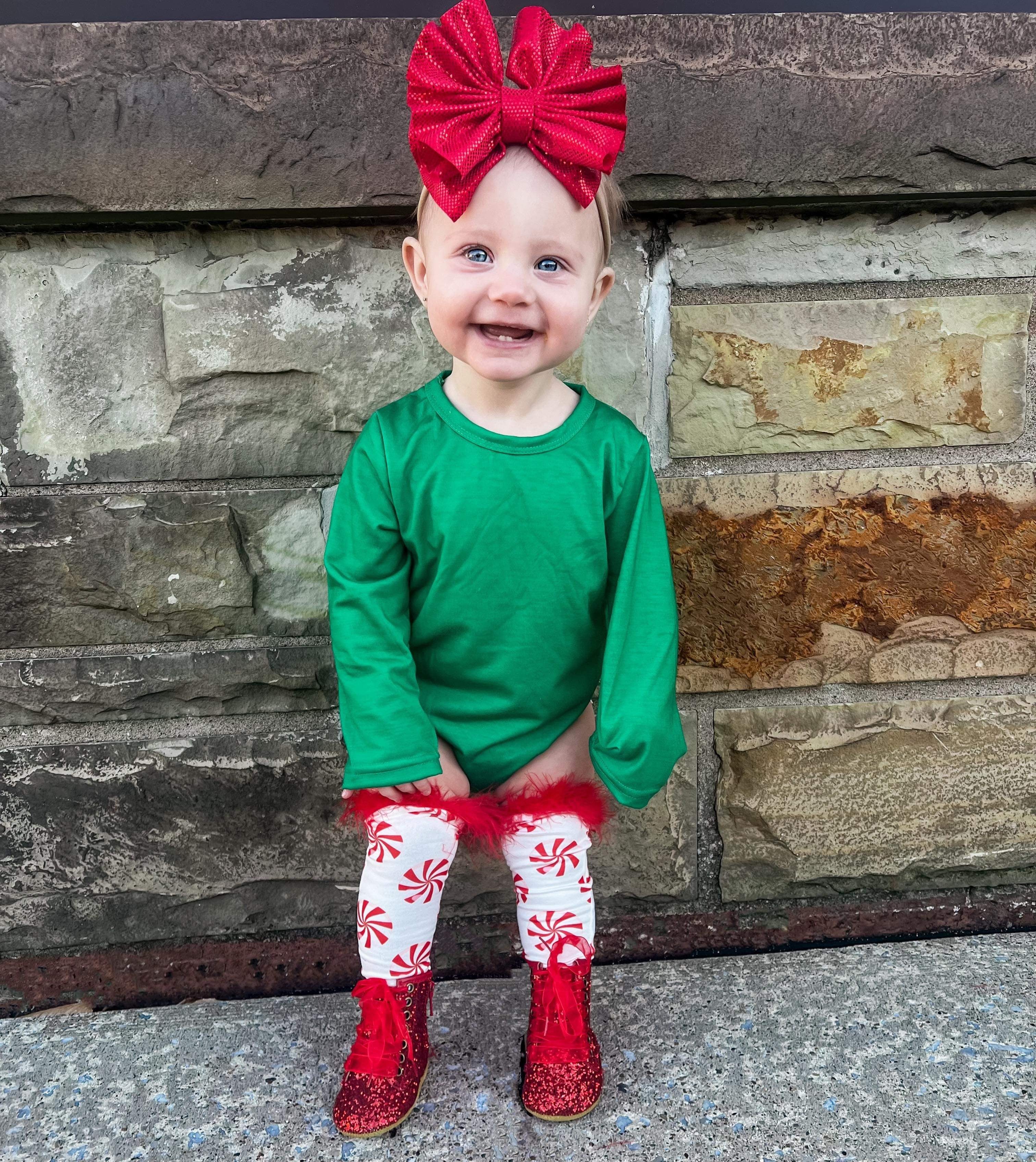 Green long sleeve leo