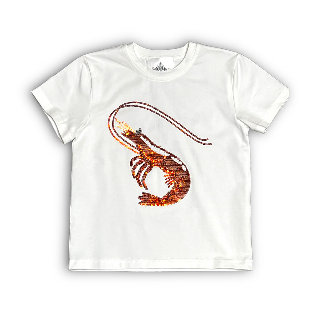 Sequin Shrimp Kid Shirt