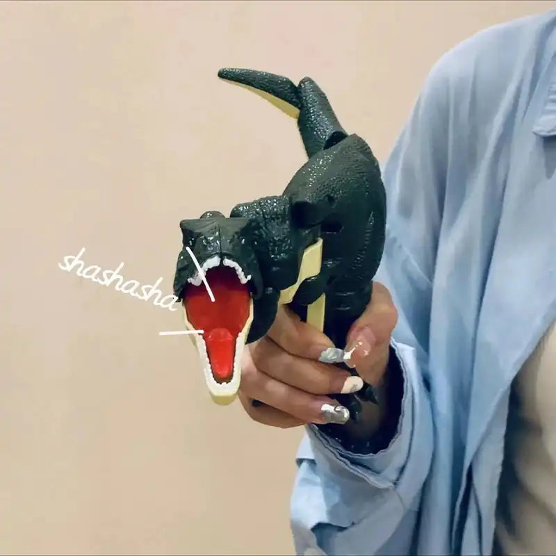 MEACAOFG Children Decompression Dinosaur Toy Creative Hand-operated Telescopic Spring Swing Dinosaur Fidget Toys Christmas Gifts for Kids