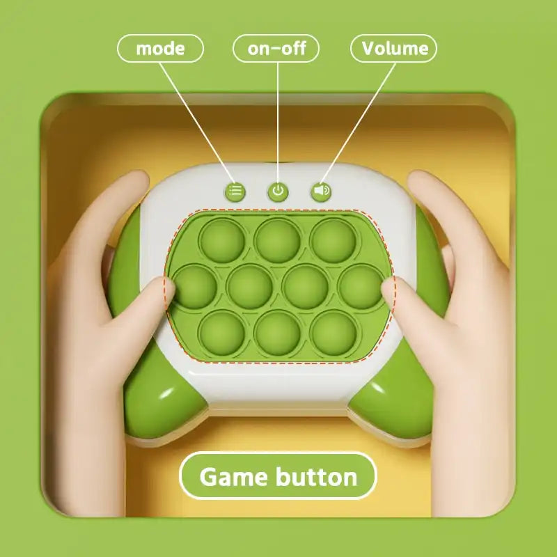 MEACAOFG 2023 New Quick Push Game Console Machine Whack A Mole Thinking Logic Focus Educational Puzzle Ball Stress Relief Fidget Toys