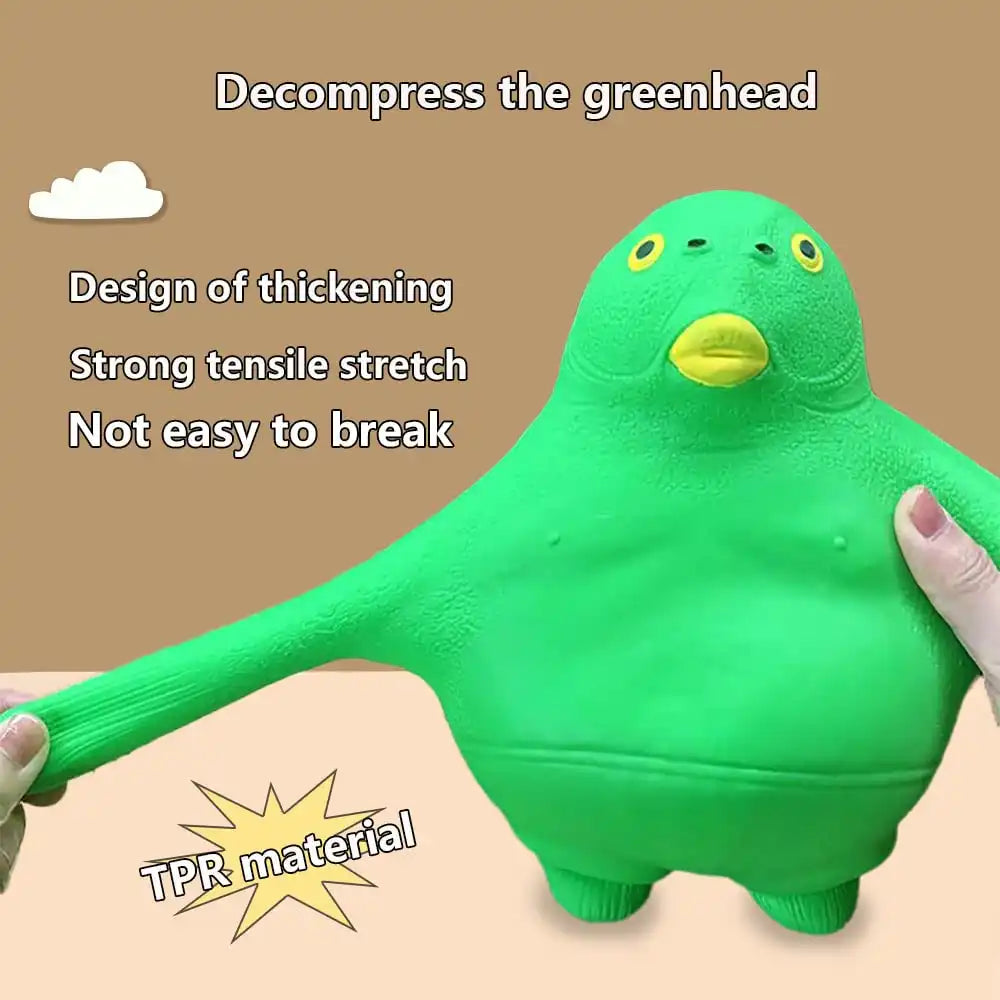 MEACAOFG Greenhead Fish Toys Squeeze Toy Gorilla Pinch Toy Squishy Autism Stress Reliever Toys Fidget Toys Stretch Vent Gorilla Decompression Anti Stress