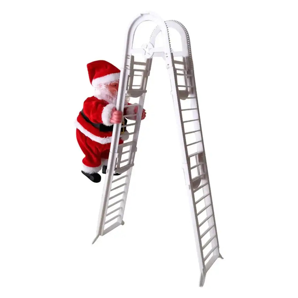 MEACAOFG 2023 Christmas Santa Claus Electric Climb Ladder Christmas Tree Ornament Decoration For Indoor_Outdoor For New Year Kids Gifts - AliExpress