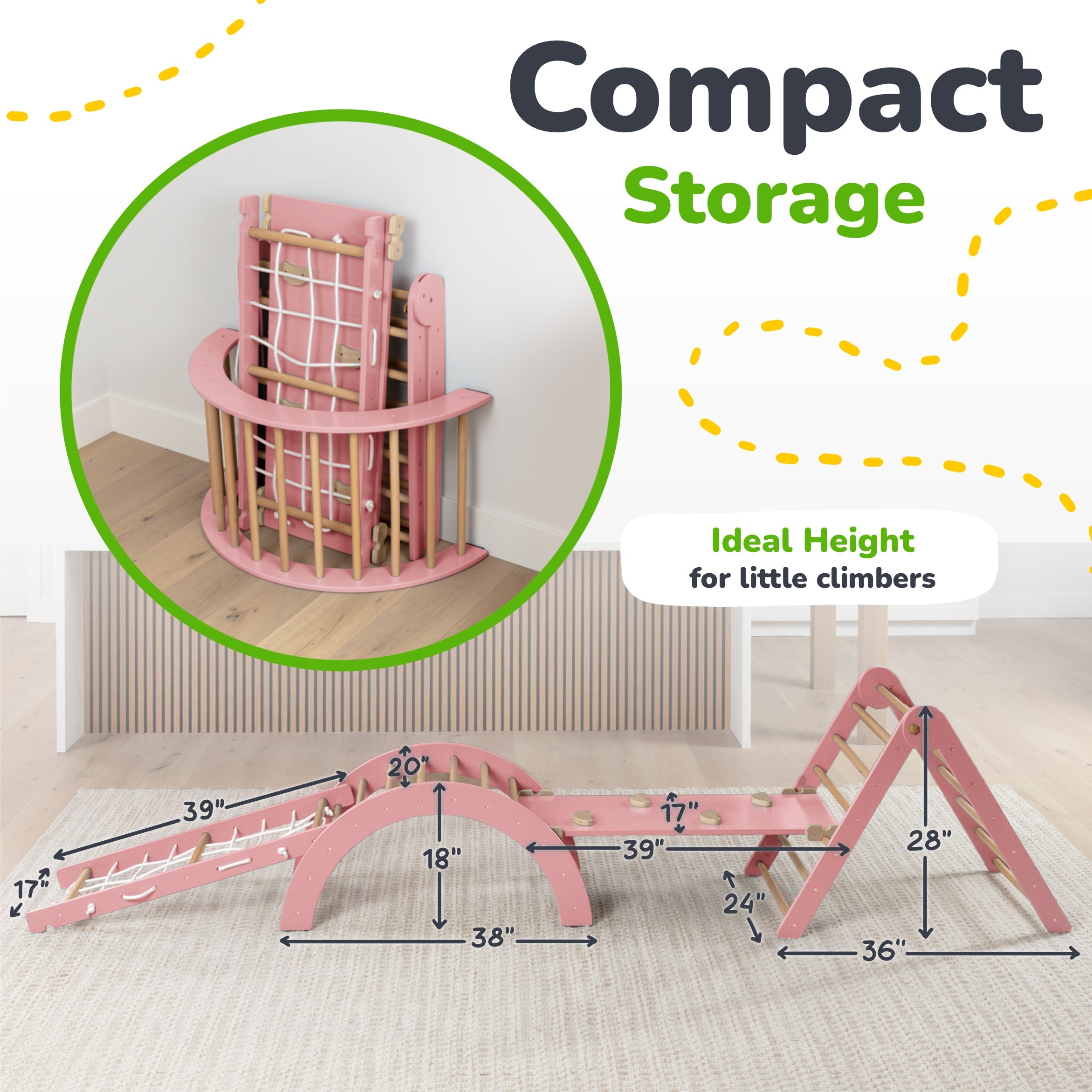Climbing Set: 4-Parts