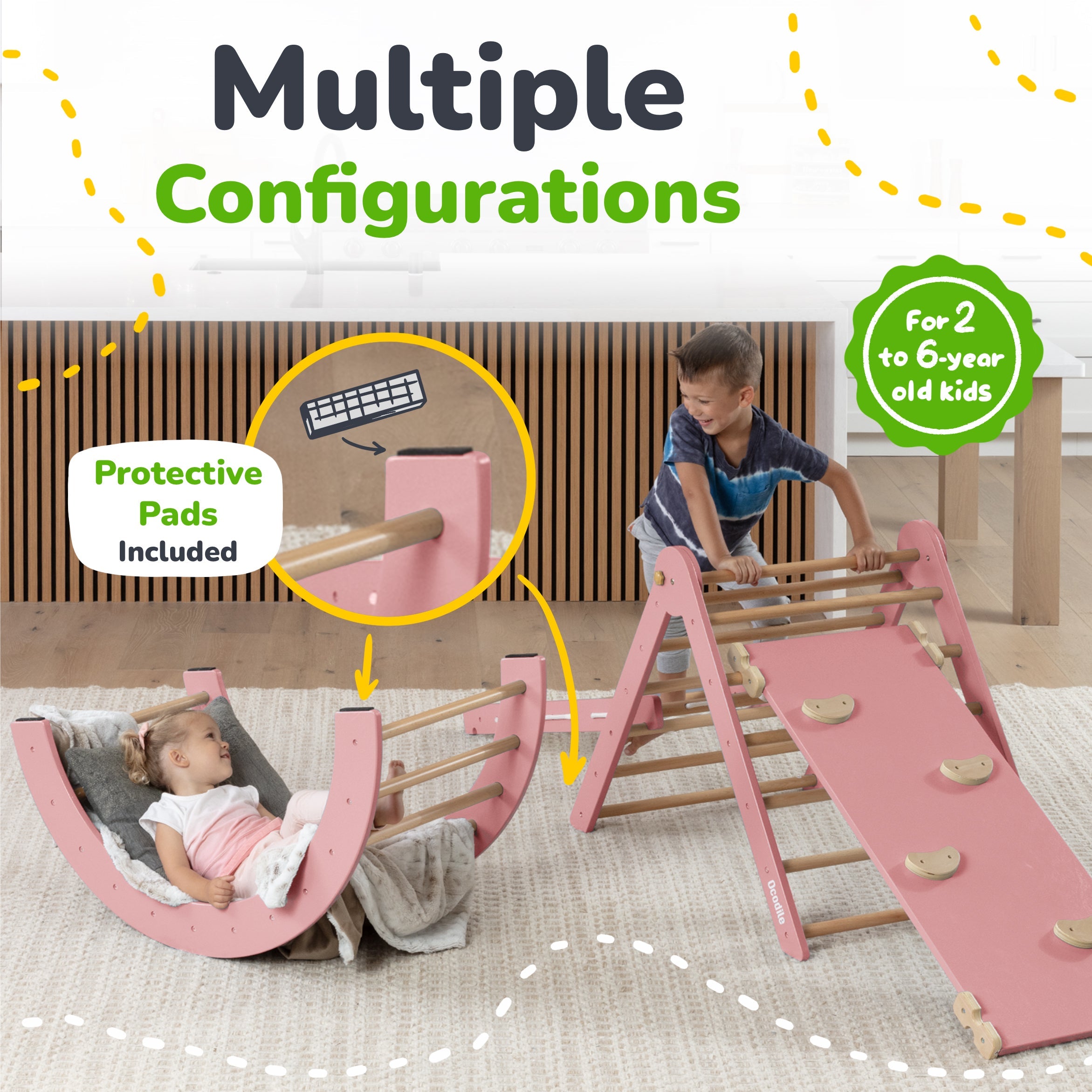 Climbing Set: 4-Parts