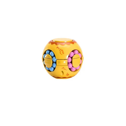 MEACAOFG Rotating Bean Intelligence Fingertip Cube for Kids Finger Gyro