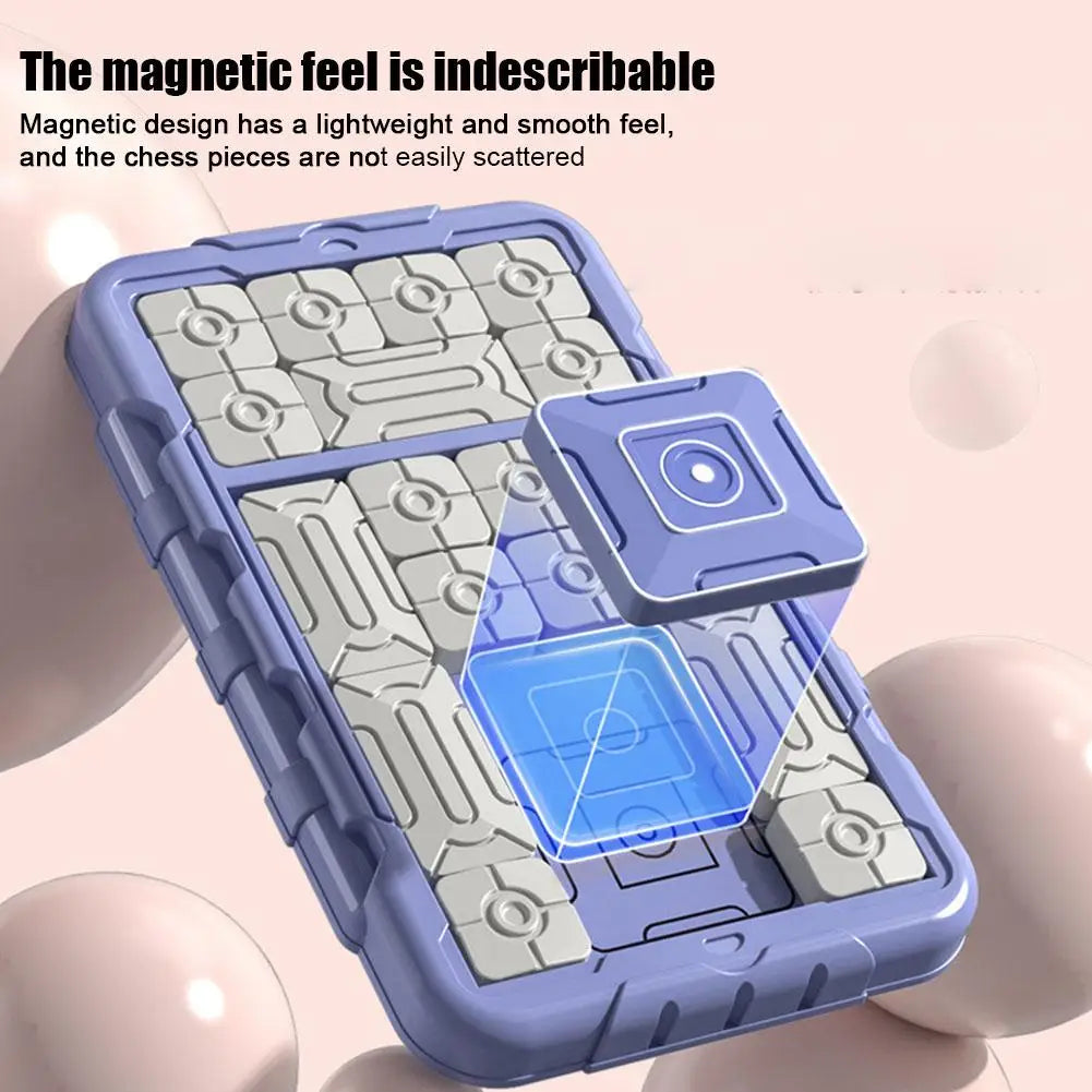 MEACAOFG Slide Puzzle Game Children Intelligent Huarong Road Games Teenagers