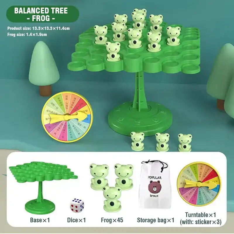MEACAOFG Spaceman Balance Tree Toy Children_s Educational Montessor