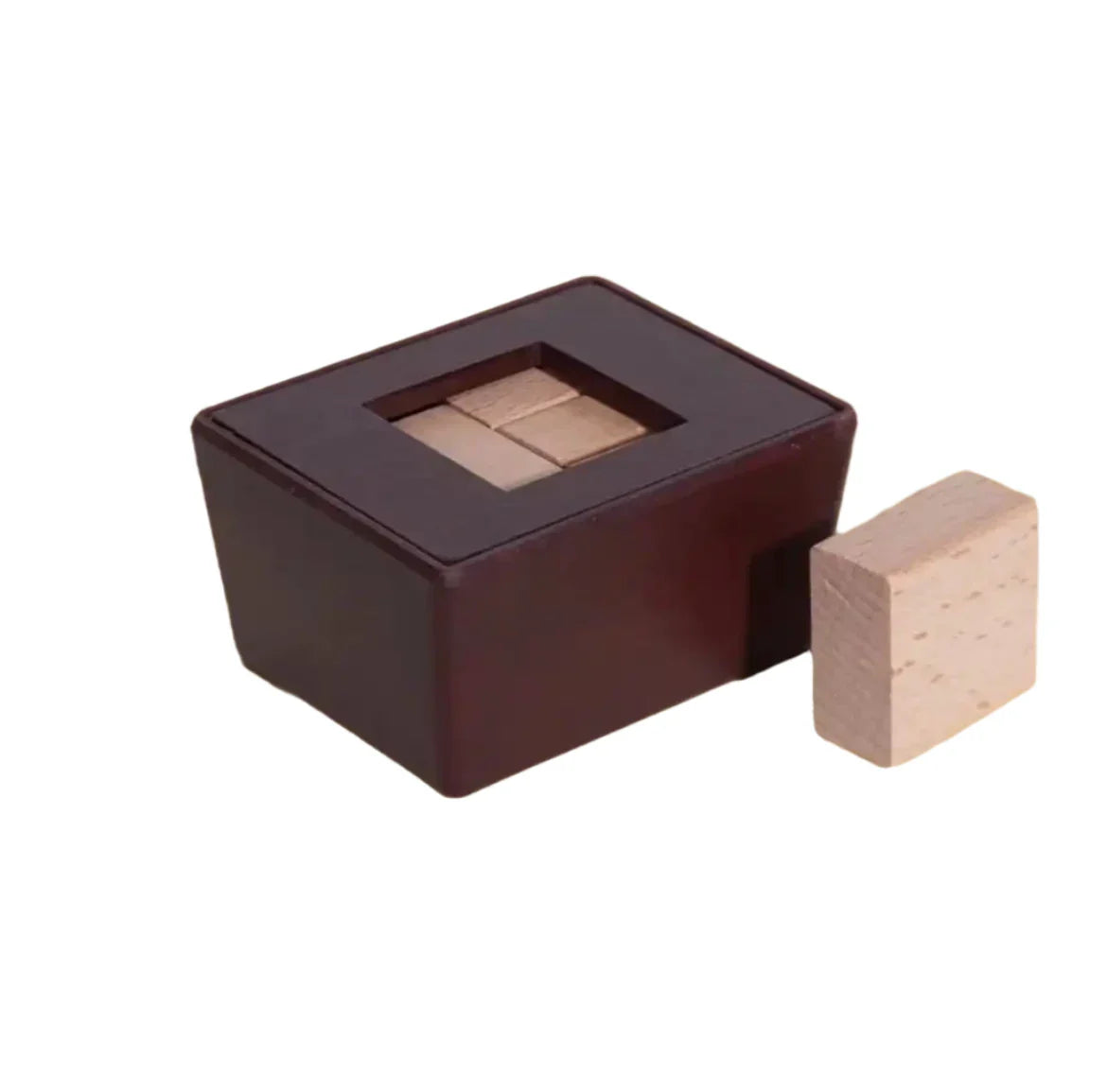 MEACAOFG 6-in-1 Round Puzzle Box Set - Educational Brain Teaser Games for Kids Ages 3+