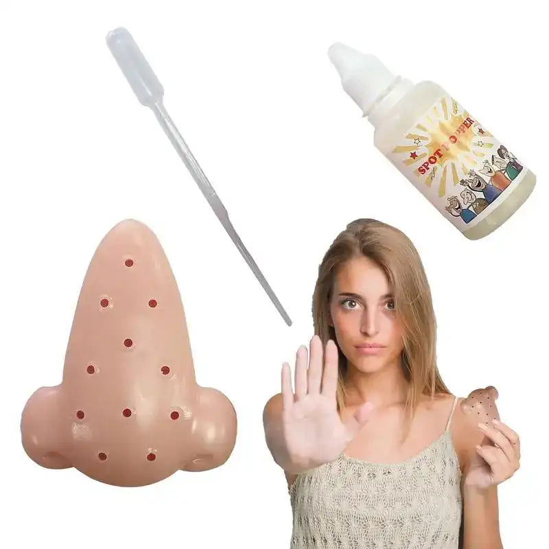MEACAOFG New Nose Pimple Popping Popper Anti Stress Funny Remover Stop Squeeze Acne Anti Stress Novelty Toy For Kid