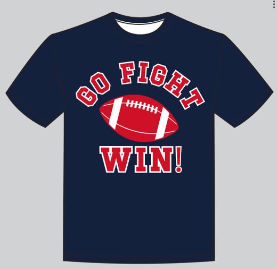 Boy Go, Fight, Win Navy Modal Shirt