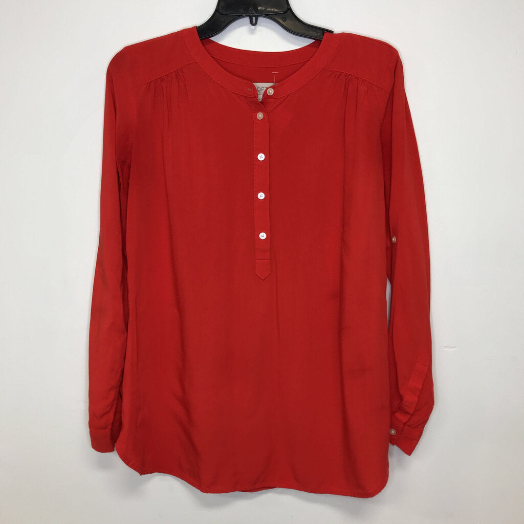 Long Sleeve Maternity Blouse