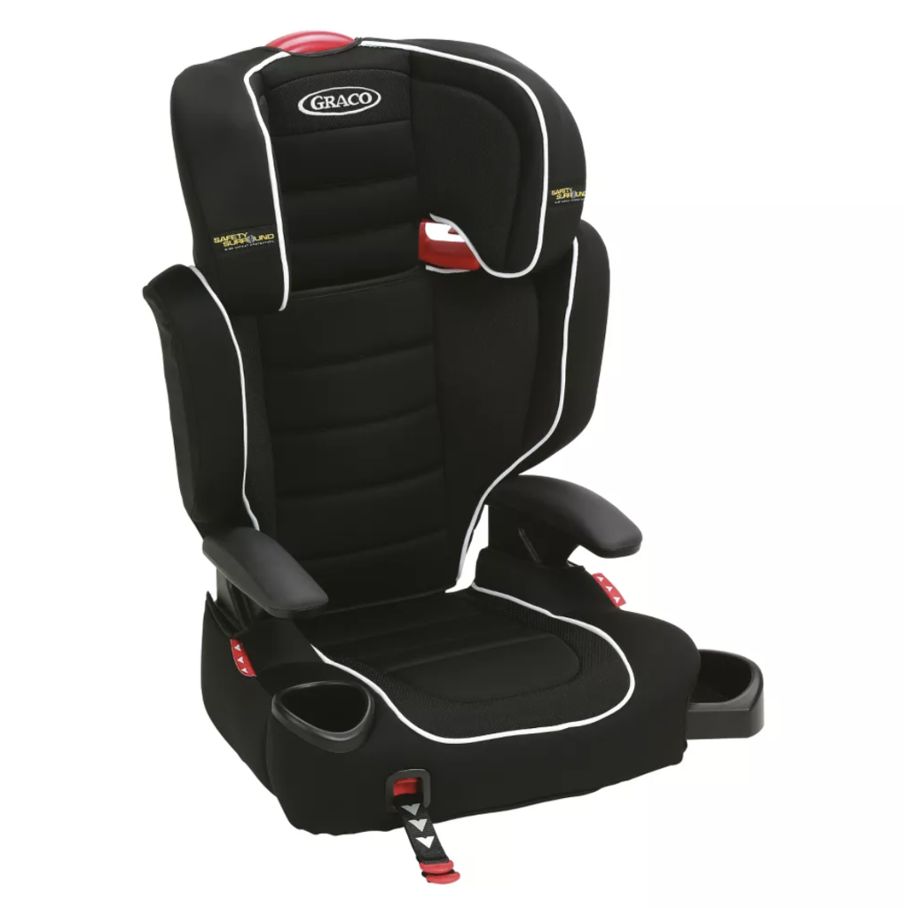 TurboBooster Highback LX Booster Car Seat w/ Safety Surround