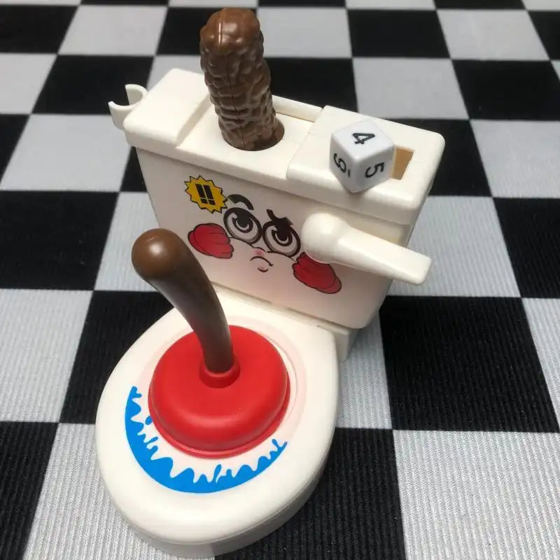 MEACAOFG Jet Toilet Trick Toy Funny Casual Party Couple Interactive Game Trick Party Entertainment Toy
