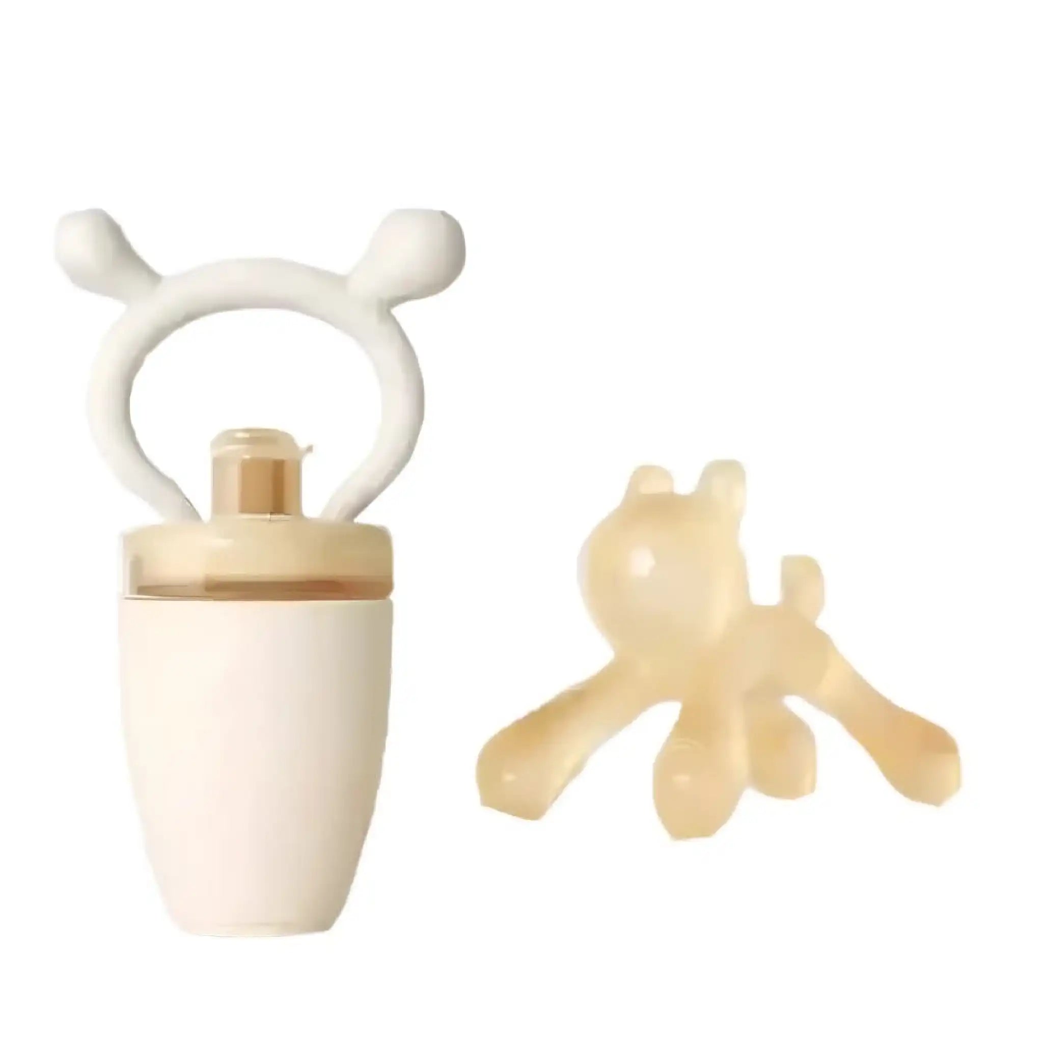 Baby Fruit Feeder Mesh Teether - Safe Silicone Nibbler for Infant Self-Feeding | MEACAOFG