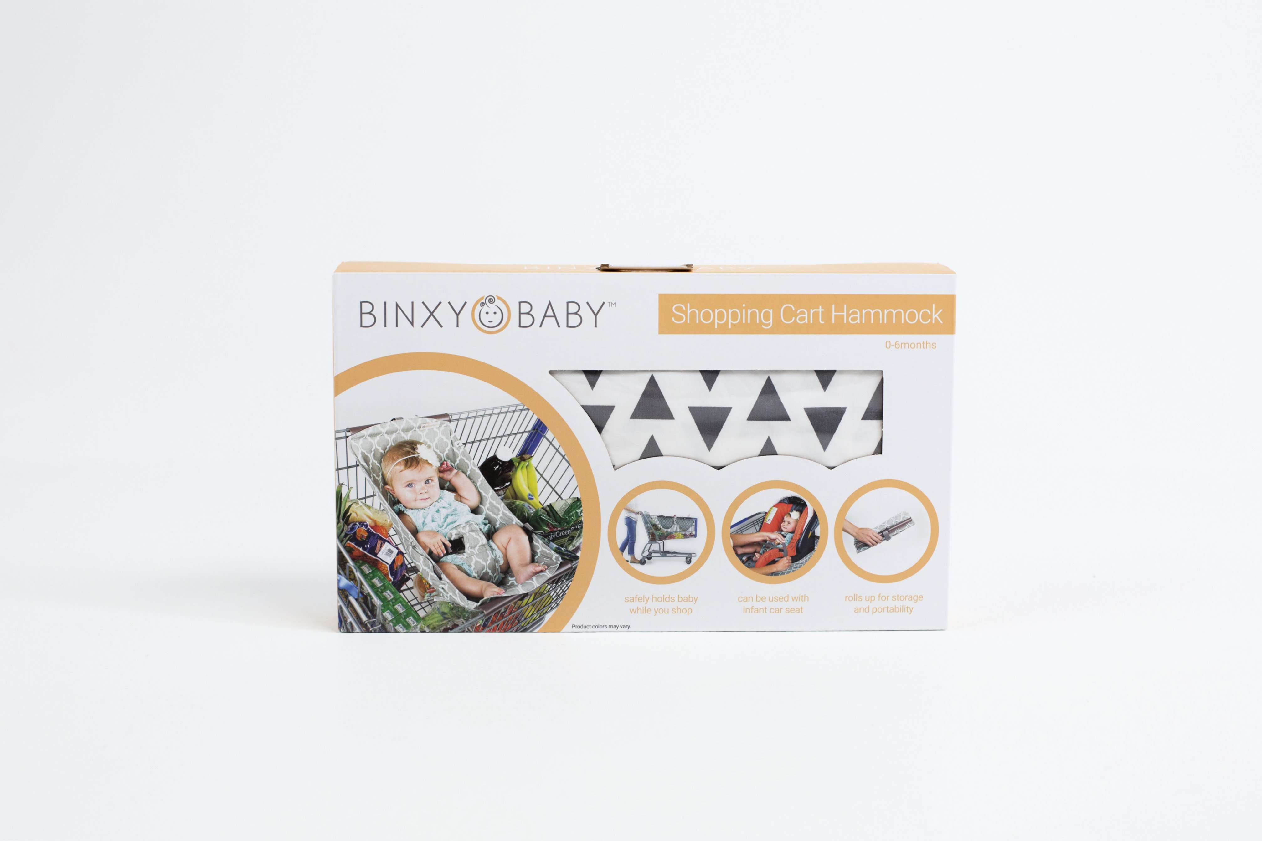 Baby Shopping Cart Hammock | Triangles