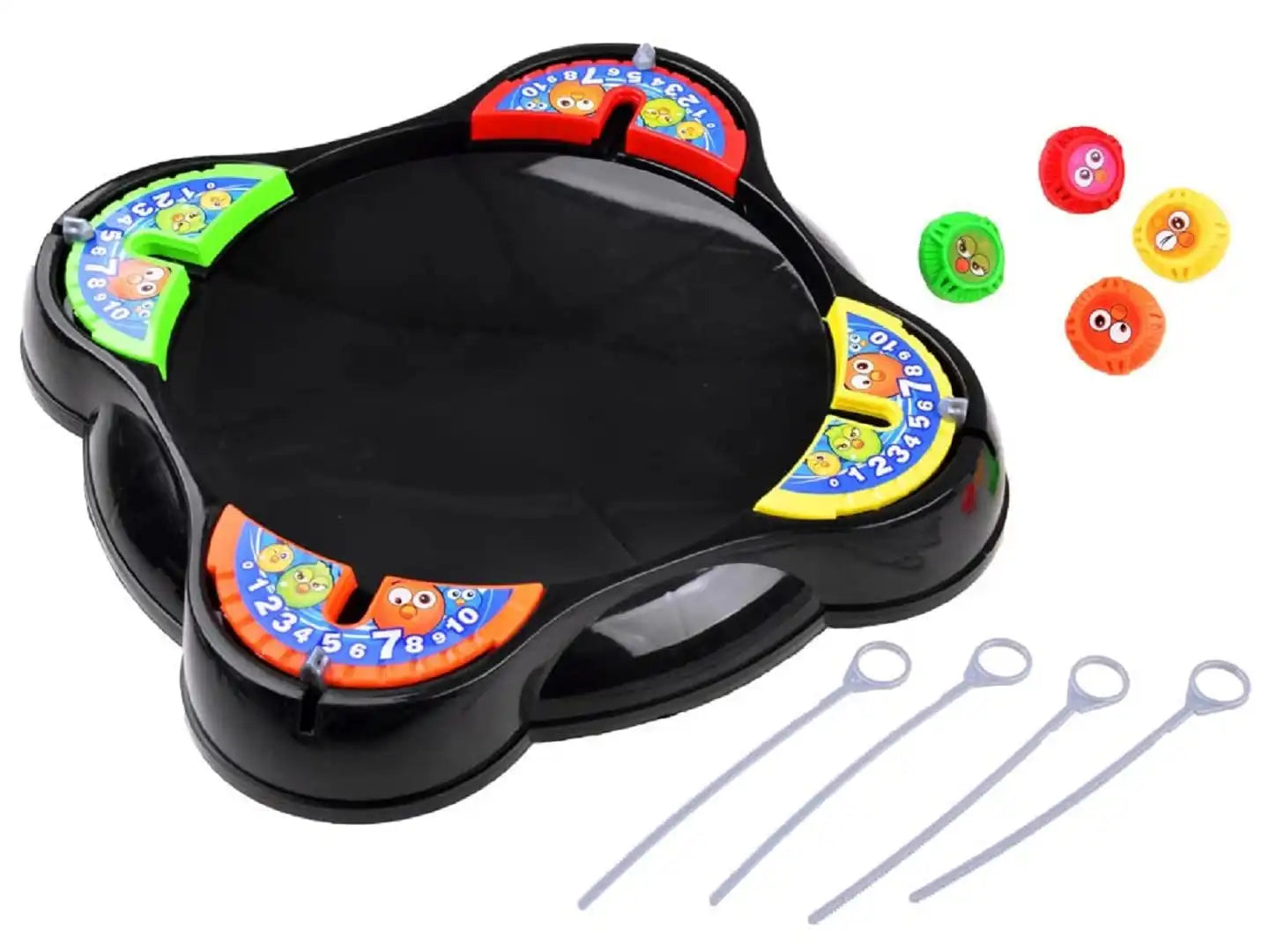 MEACAOFG PANISHKA Battle Top with Launcher with Stadium Set, 4 Pcs Combat Burst Turbo Gyro Spinners and 4 Lau