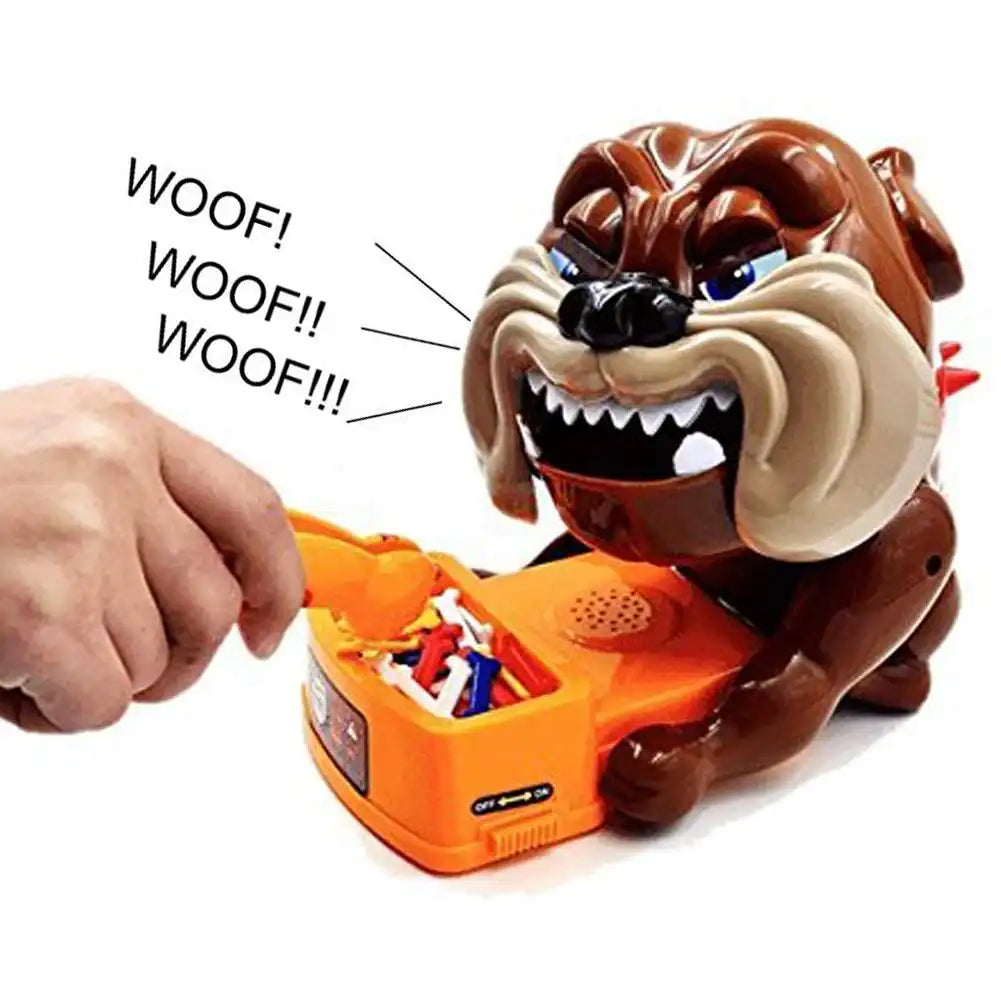 MEACAOFG-Wake the Dog Bite Practical Jokes Spoof Funny Trick Toy Ware of the Vicious Dog Electric Fierce Dog Board Games Interactive Toys Boardgames