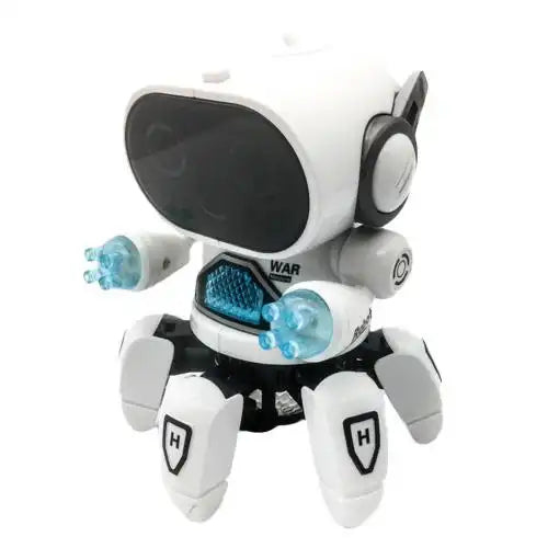 MEACAOFG Kids Dance Robots Music Toys LED 6 Claws Robot Birthday Gift Toys For Children Early Education Baby Toy Boys Girls