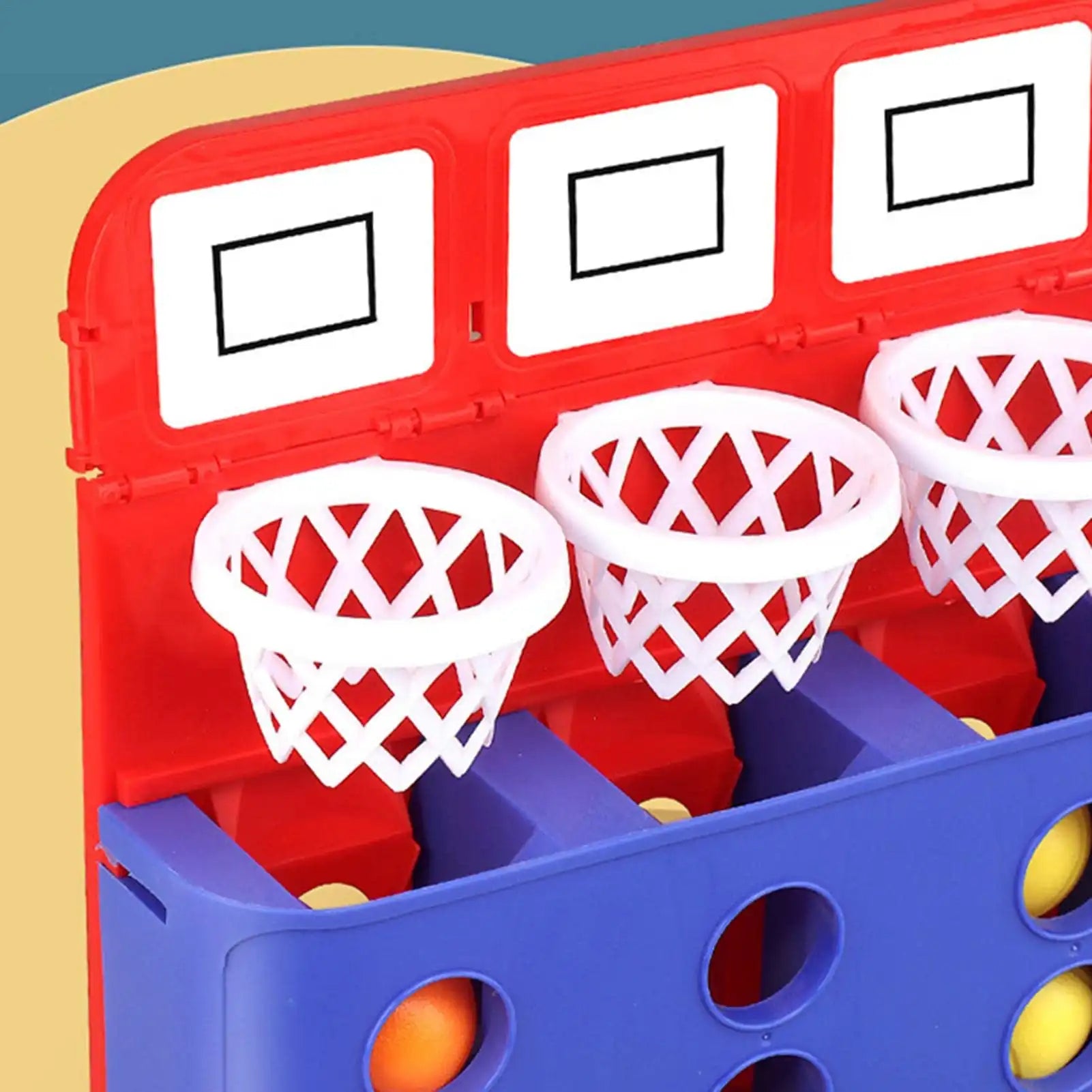 MEACAOFG- Mini Basketball Game Basketball Board Game Toys Tabletop Basketball Game for Kids and Adults Desktop Basketball Games Foosketball Games Office Desk for Adult Basketball Gifts for Boys 8-12