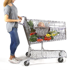 Baby Shopping Cart Hammock | Triangles