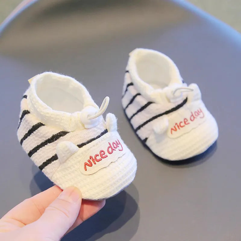 Premium Baby Shoes Set - Soft Sole First Walking Shoes for Infants (2 Pairs)
