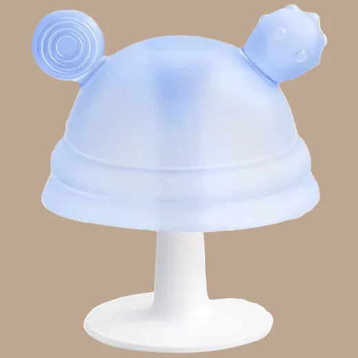 Safe Silicone Baby Teether - BPA-Free Infant Teething Toy for Soothing Gums