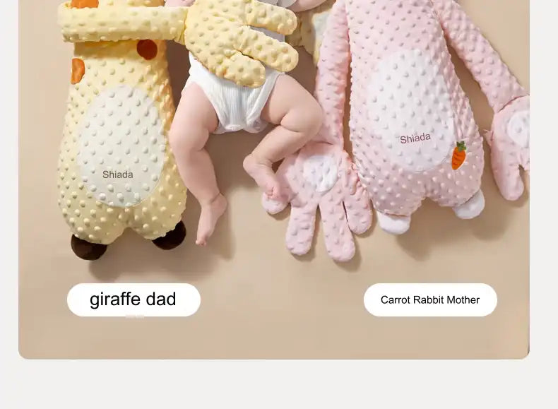 Premium Baby Soothing Pillow Toy - 3-in-1 Sleep Aid & Comfort Companion for Newborns 0-12 Months