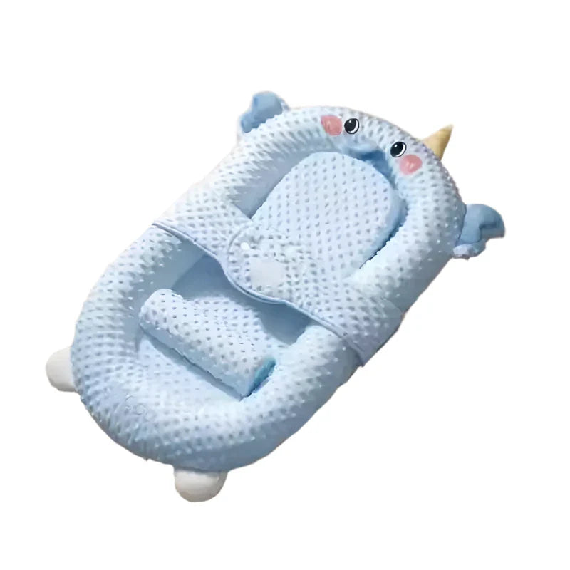 Premium Baby Anti-Startle Bouncer Bed - Soothing Comfort Rocker with Cartoon Designs