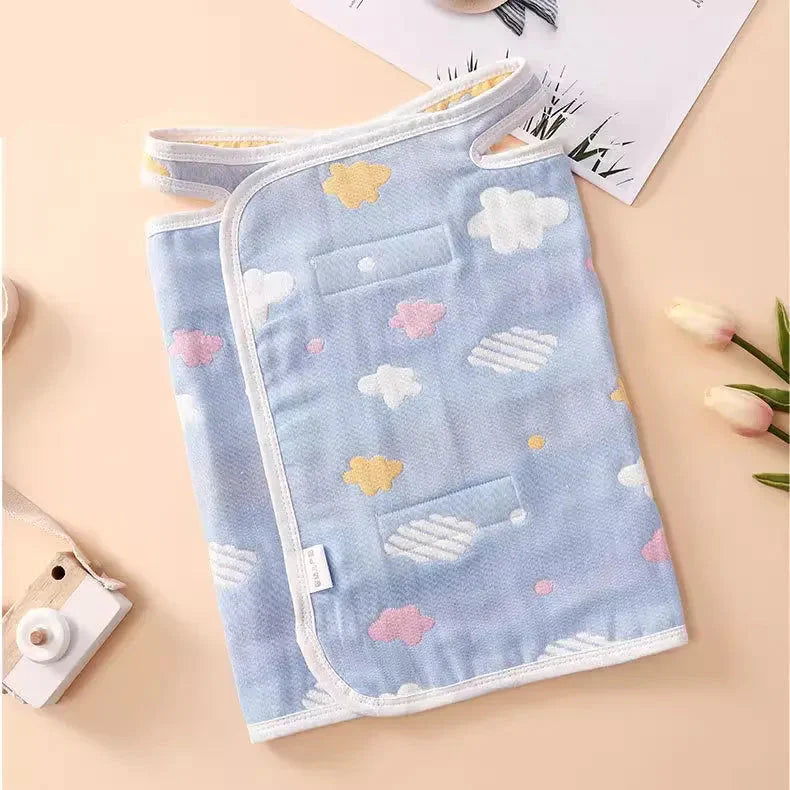 Baby sleeping bag cotton gauze anti-kicking quilt