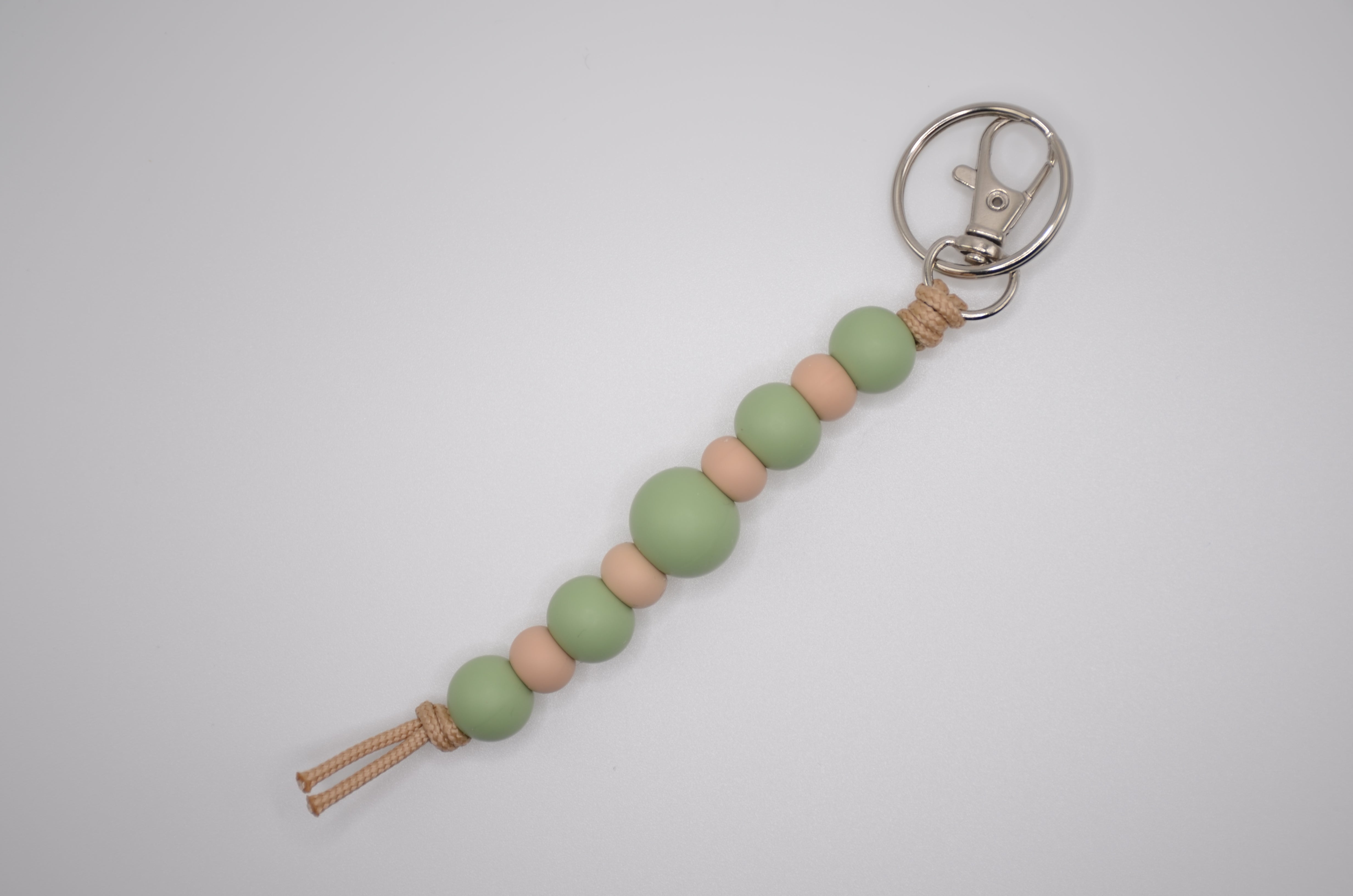 Sage Succulent Keychain