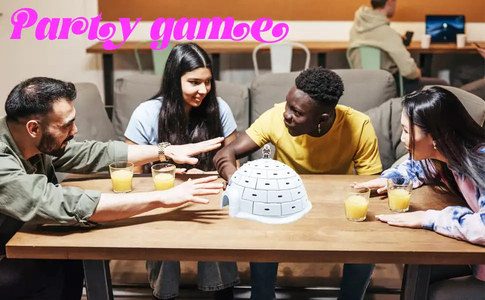 MEACAOFG Penguin igloo toys Parent-child party puzzle games Funny games