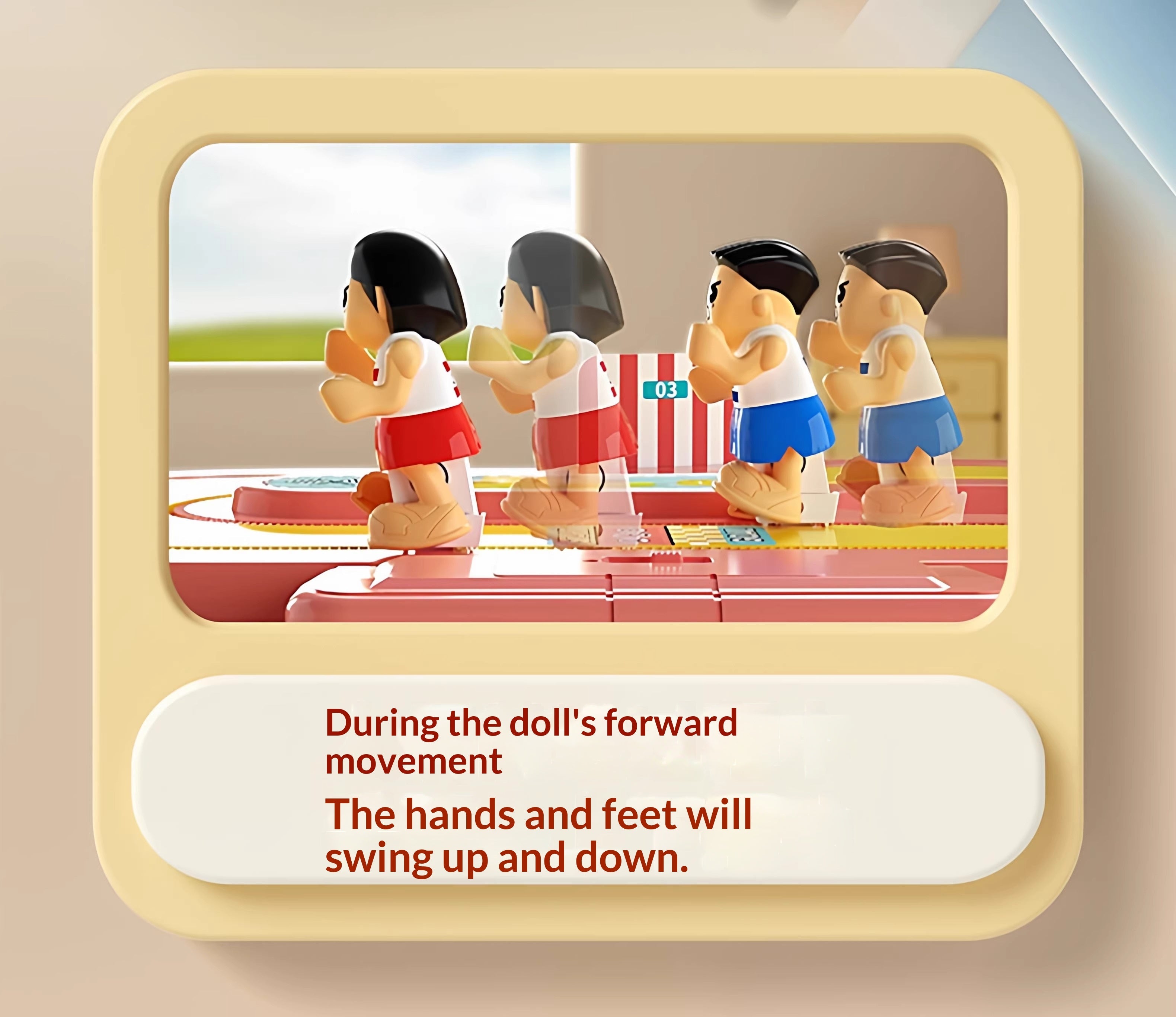 Double Match Running Game - Memory Training Interactive Toy for Kids | MEACAOFG