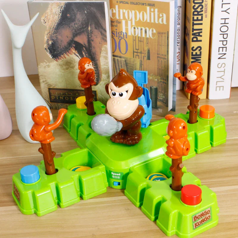 MEACAOFG Monkey steal banana gold coin desktop competitive game puzzle parent-child interactive toy family party game
