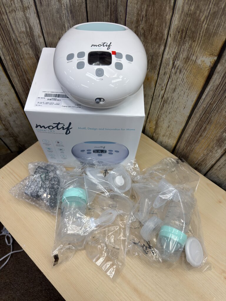 Motif Luna Double Electric Breast Pump w/ Battery