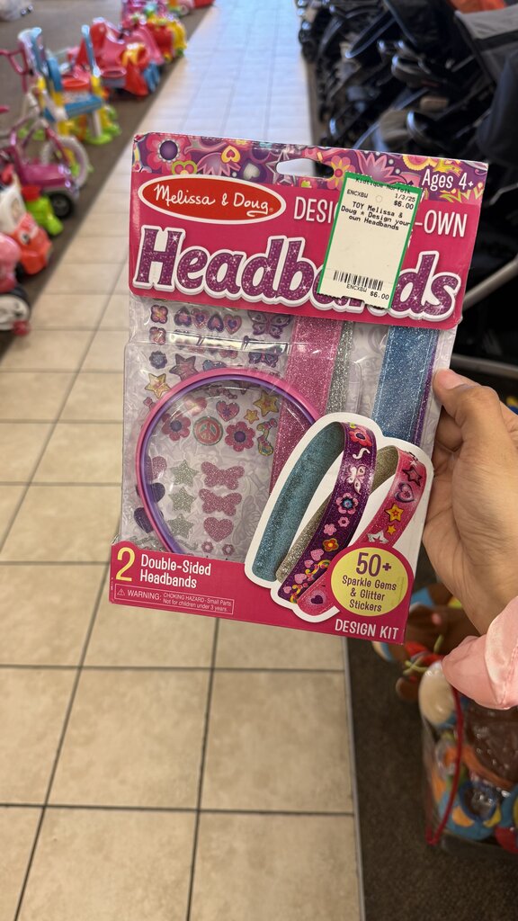 * Design your own Headbands