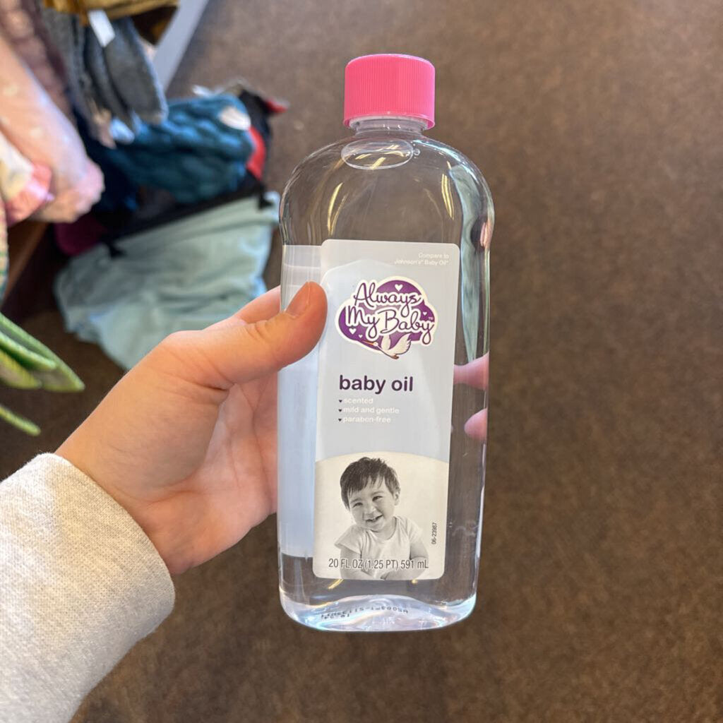 *Baby oil