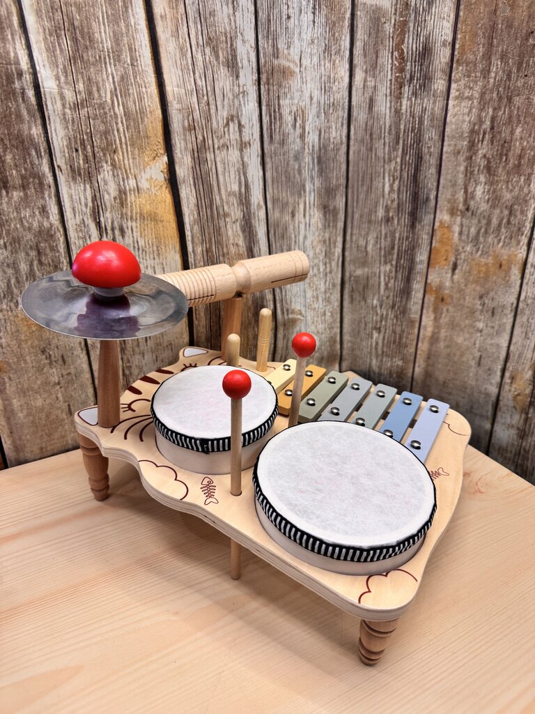 * 7 in 1 Drum Set