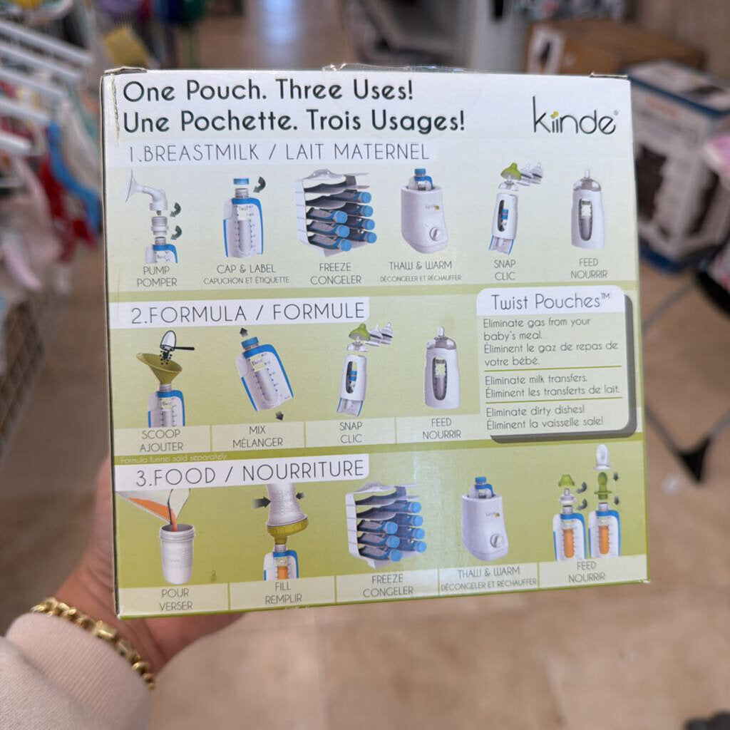 *twist Squeeze pouch