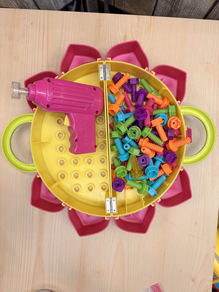 *Flower Design & Drill W/ Drill