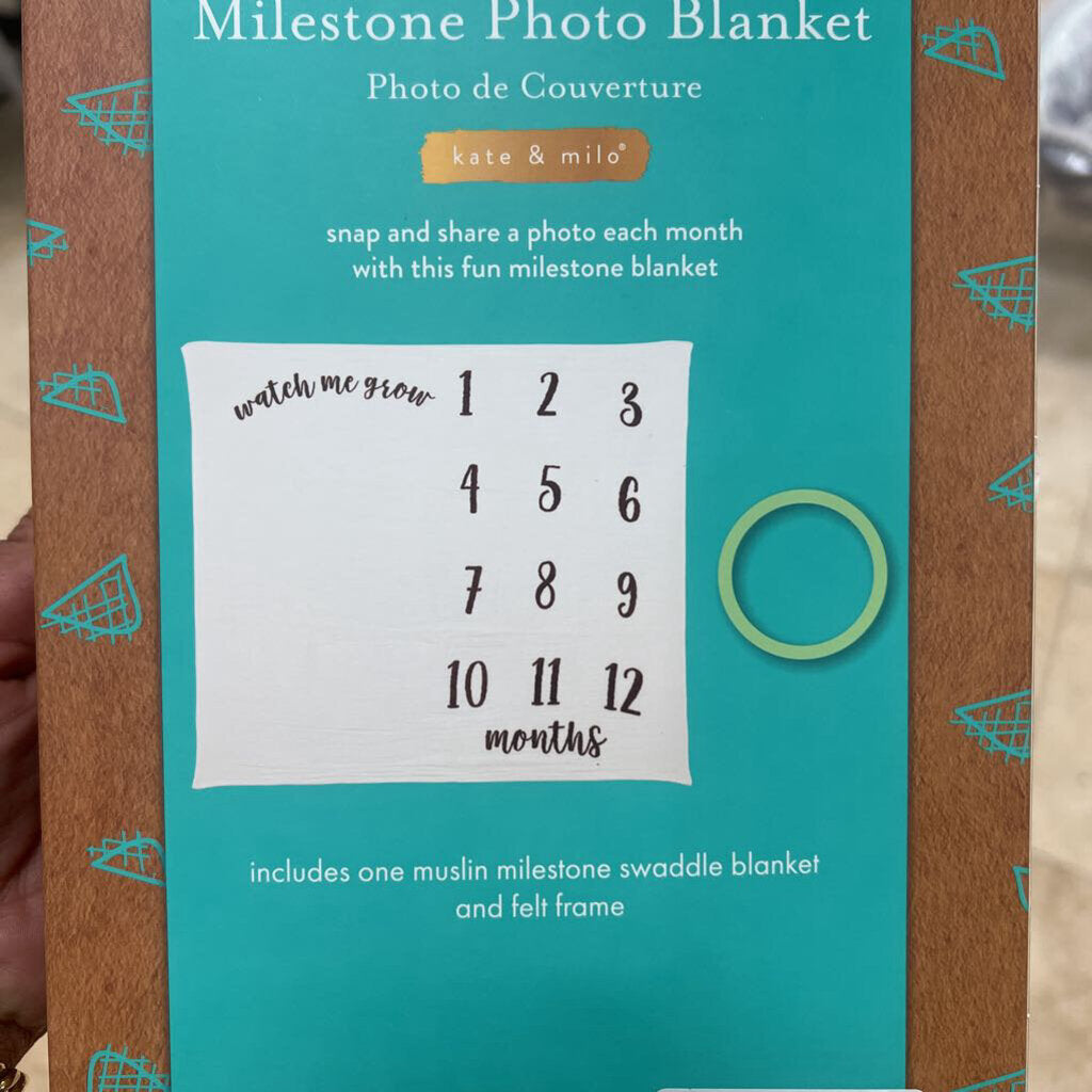 *Milestone photo blanket NEW